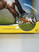 New In Box Breyer Chocolatey Appaloosa Stallion Horse. #1842 R-7