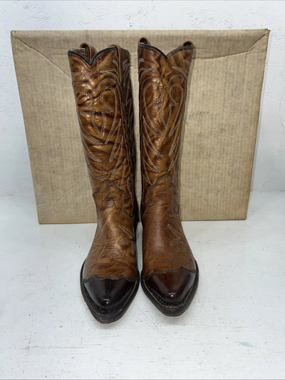 New Women’s Brown Texas Brand Cowboy Boots. L81 6 N. 20-129