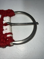 New Red White ABETTA 15 Strand 28” Cinch U-21