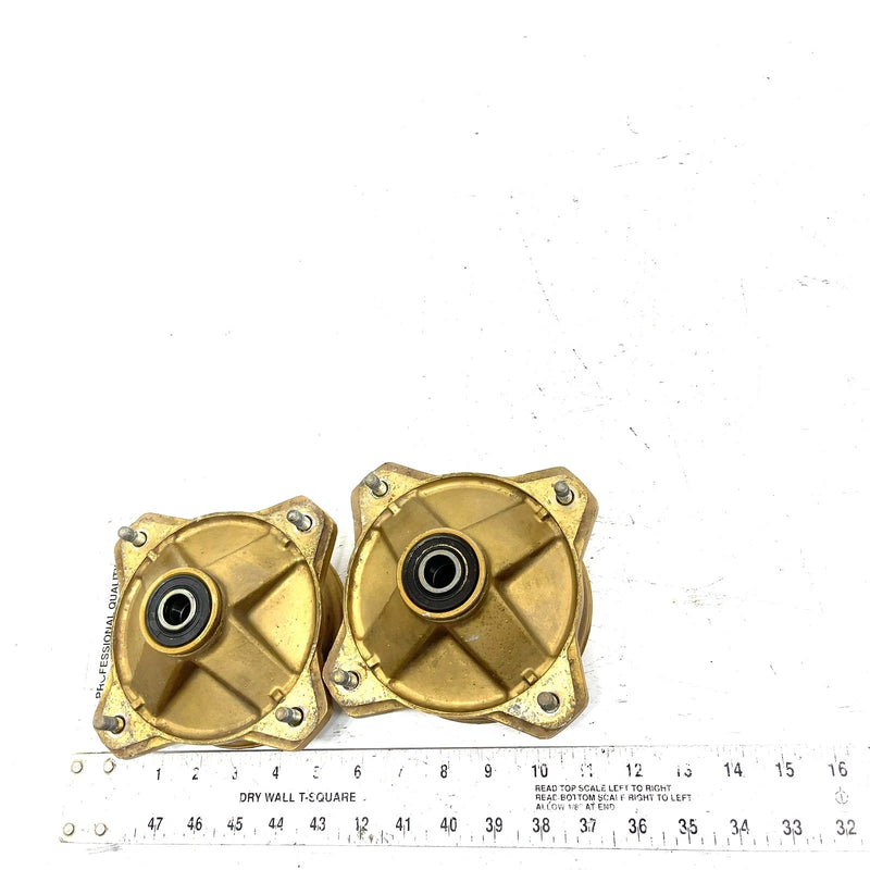 86-88 Yamaha Moto 4 YFM200DX OEM Front Hub Pair 52H-25111-00-4R AY68