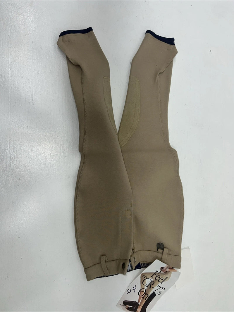 New Children’s Millers Beige English Riding Breeches. 4 #71104-34 A-145