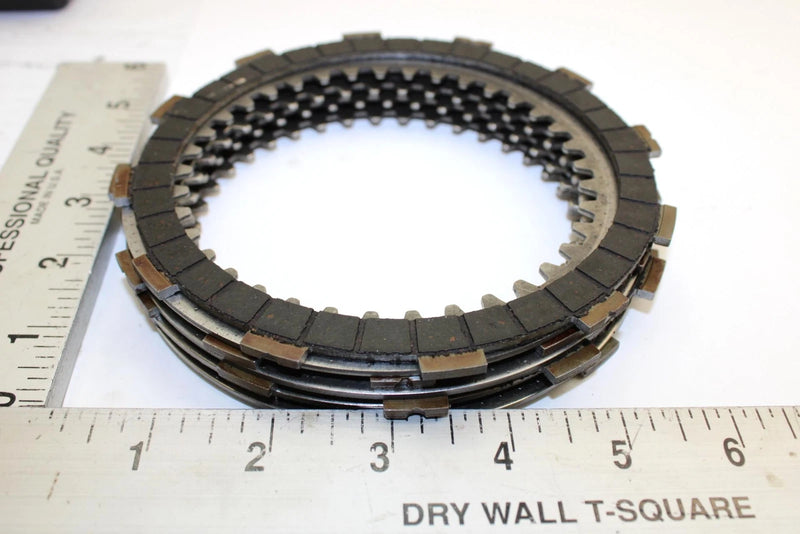 86 Kawasaki Bayou 300 OEM Clutch Plate Set 13089-1005 AK9