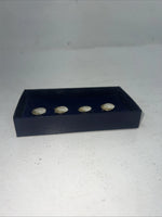 New Women’s Montana Silversmiths Gold/silver Button Covers-Filigree BN627 A-2