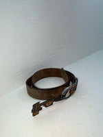 New Brown Genuine Leather Chambers 34” Belt #JC679 Z-125