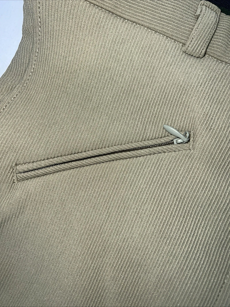 New Women’s Tan Tuff Rider Knee Patch English Breeches. 32 R 038283 D-51