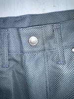 New Vintage Black Speckled Miller Polyester Pants #2624 3A-80