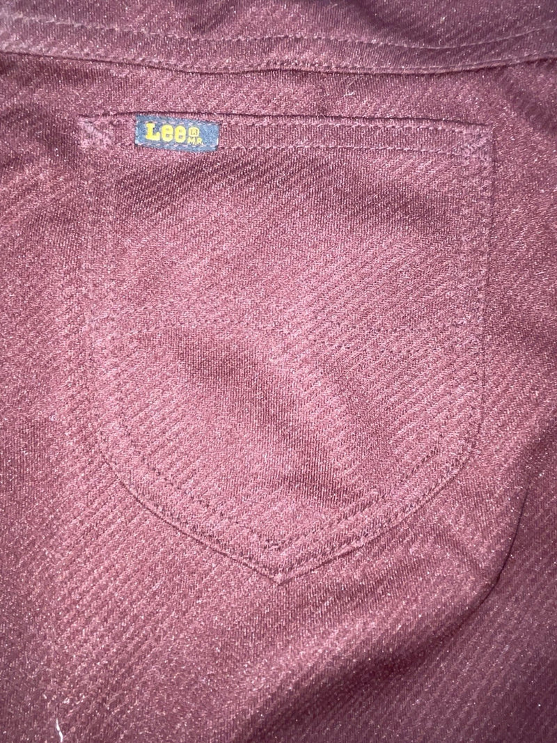 New Vintage Red Lee Polyester Pants #2610861 VV-39