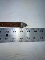 New Brown Genuine Leather Acme Tooled 28” Belt #5022 JJ-161