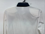 New Women’s Roughrider Blue Black White Long Sleeve Button Up Small YY-72