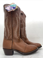 New Men’s Brown Texas Brand Cowbo Boots. 8901 11 D. 8-75