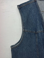 New Mens ELY Cattleman Jean Jacket Tank top Large #241104 QQ-11