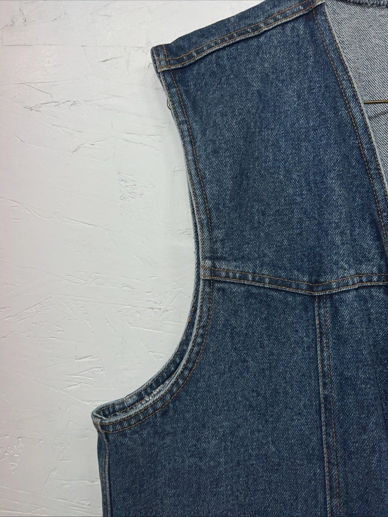 New Mens ELY Cattleman Jean Jacket Tank top Large #241104 QQ-11