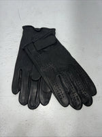 New Black Leather Show And Riding Gloves B-503