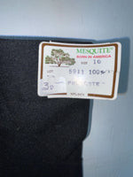 New Vintage Black Mesquite Polyester Pants #5911 VV-68