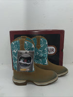 New Women’s Turquoise Laredo Cowboy Boots. 5957 8.5 8 1/2 M. 2-35