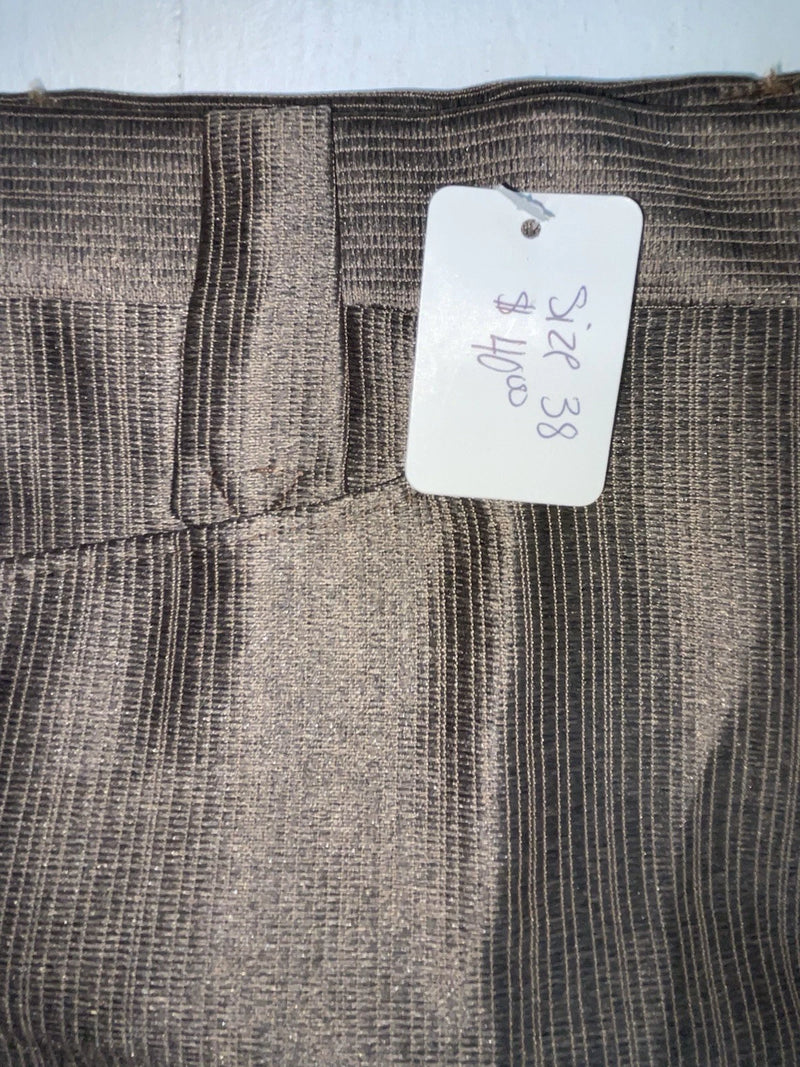 New Vintage Brown Circle S Polyester Pants #CP5091 XX-72