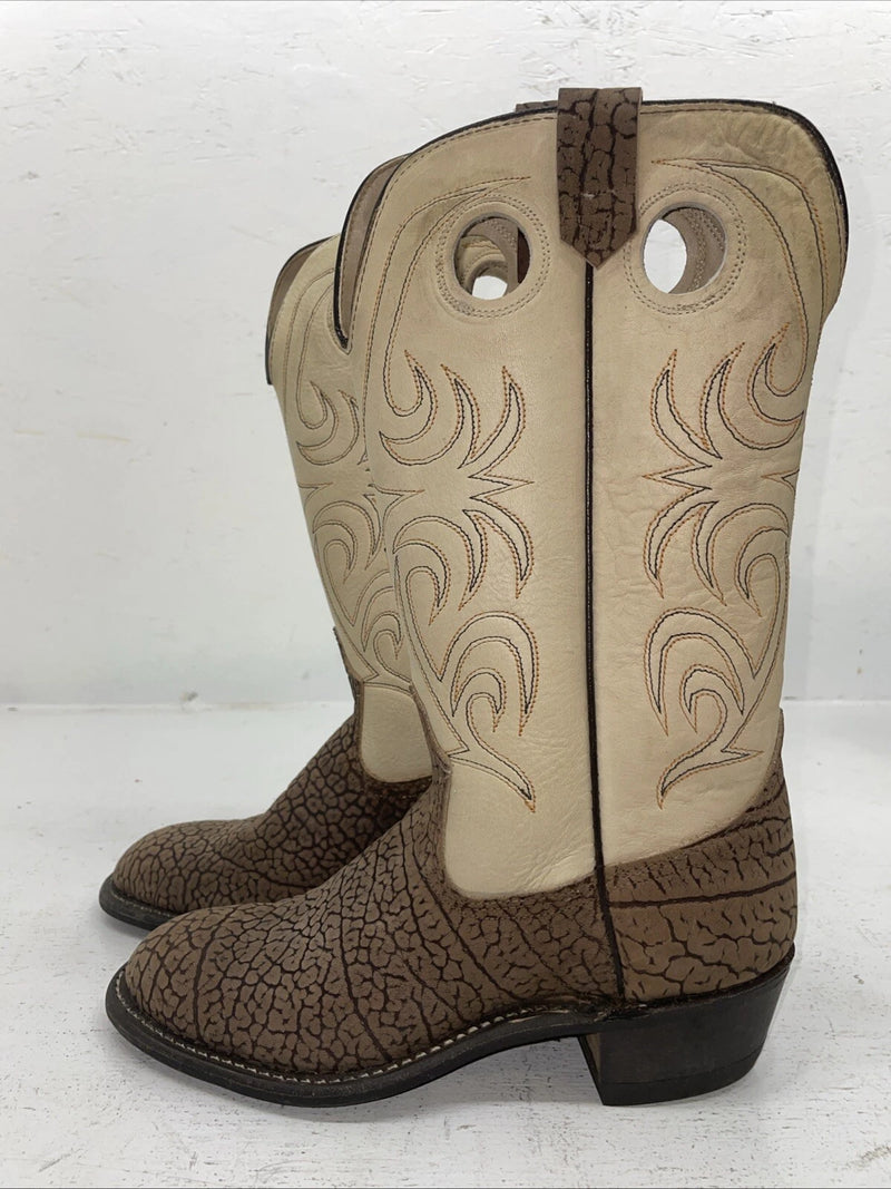 New Women’s Brown Texas Brand Cowboy Boots. 4719 7.5 7 1/2 M. 17-23