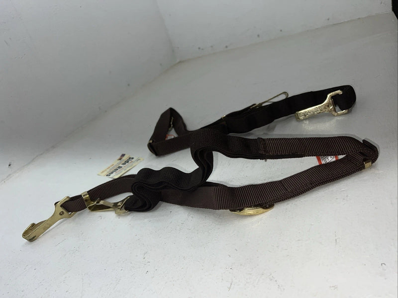 New Professionals Choice Brown Nylon Side Reins #52-1121 HH-15