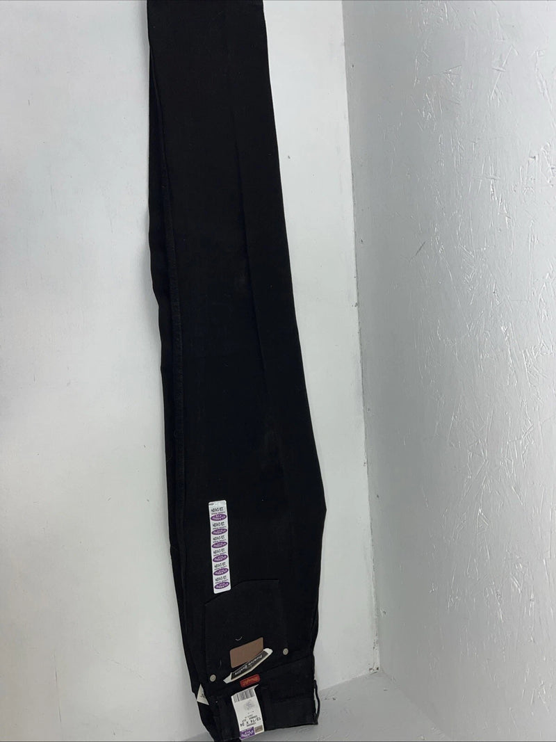 Nw Men’s Black Cowboy Cut Slim Fit Wrangler Jeans. 13/14x34 G-9