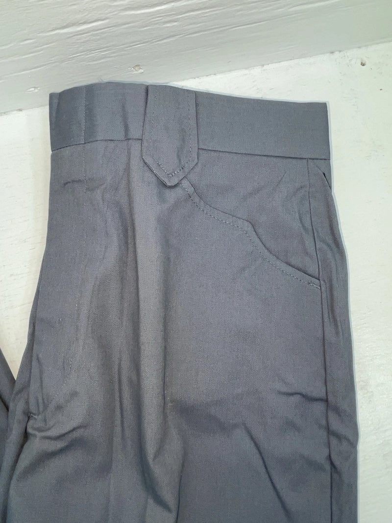 New Vintage Gray Ranch Polyester Pants #P1023 SS-38