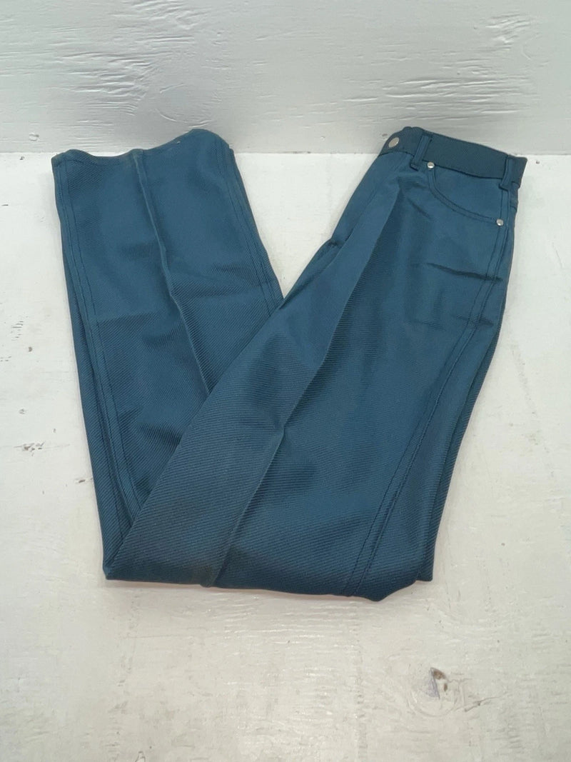 New Vintage Blue Miller Polyester Pants #2624 VV-65