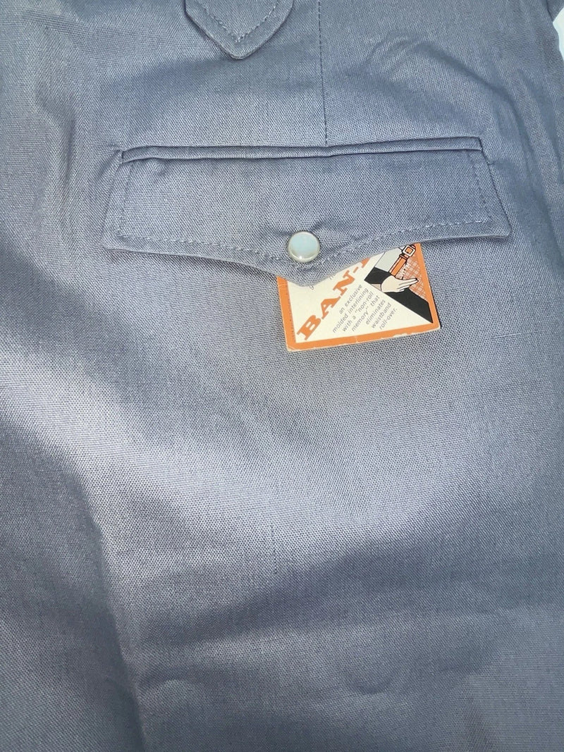 New Vintage Gray Ranch Polyester Pants #P1023 SS-10