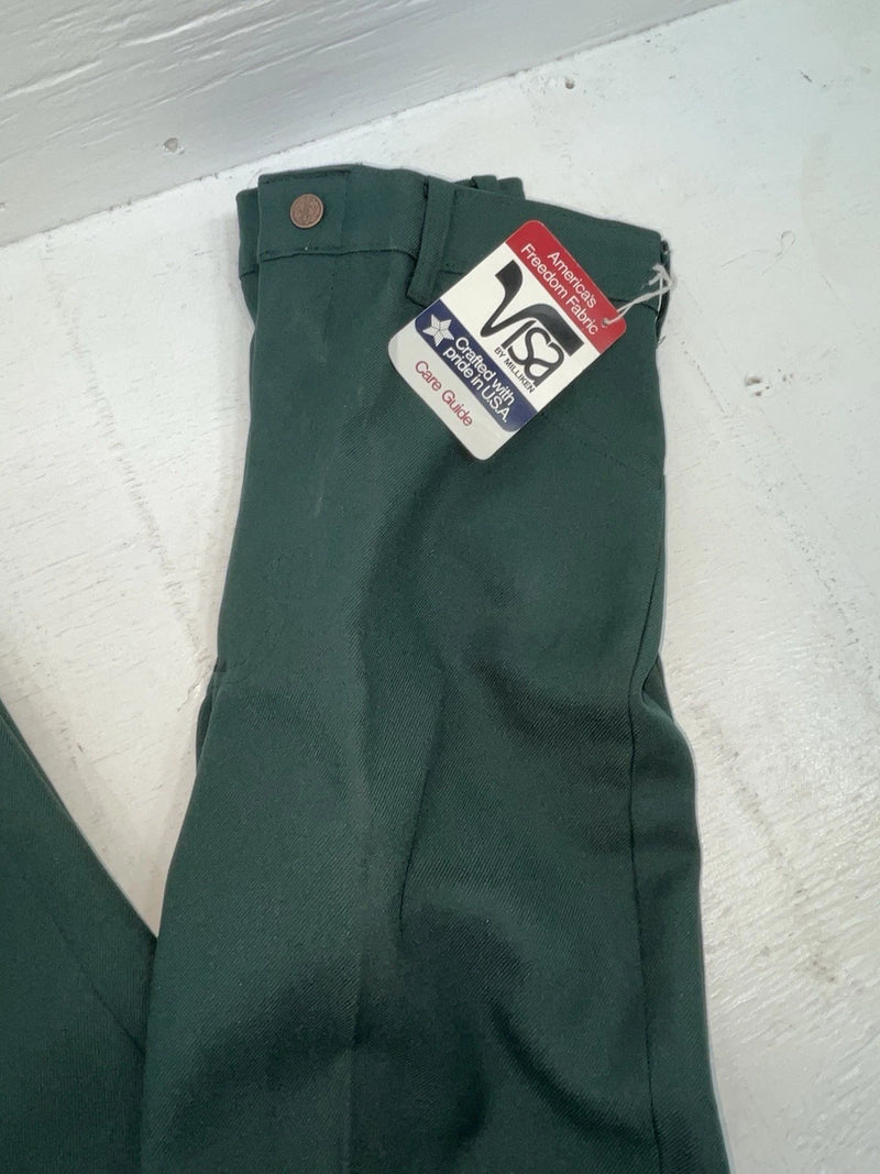 New Vintage Green Dickson Jenkins Polyester Pants #5509 XX-12