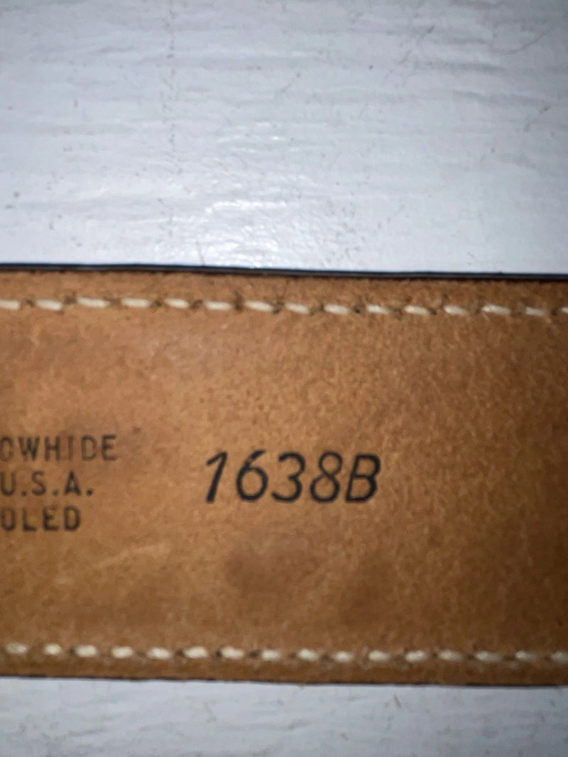 New Brown Genuine Leather Tex Tan Tooled 30” Belt #1638B JJ-160
