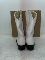 New Kids White Bronco Cowboy Boots. C 1897 13 D. 23-60