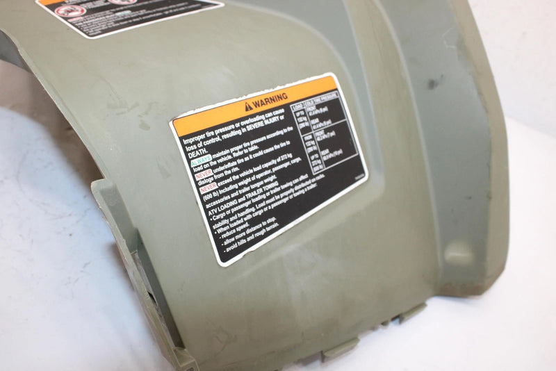 16 Can-am Outlander L Max 450 Efi Dps Oem Left Rear Fender (Gray) 715003289 AB5