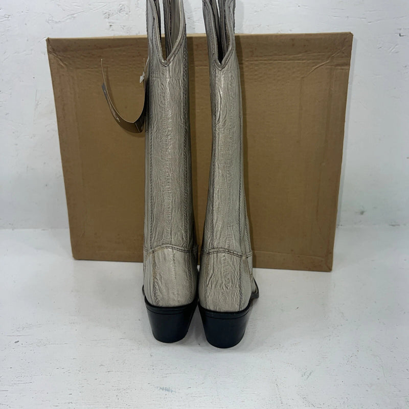 New Women’s Gray Kenny Rodger’s Cowboy Boots. 40432 5.5 5 1/2 M. 20-36