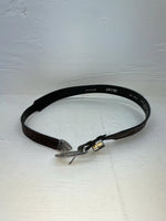 New Brown Genuine Leather Acme Tooled 28” Belt #5022 JJ-163