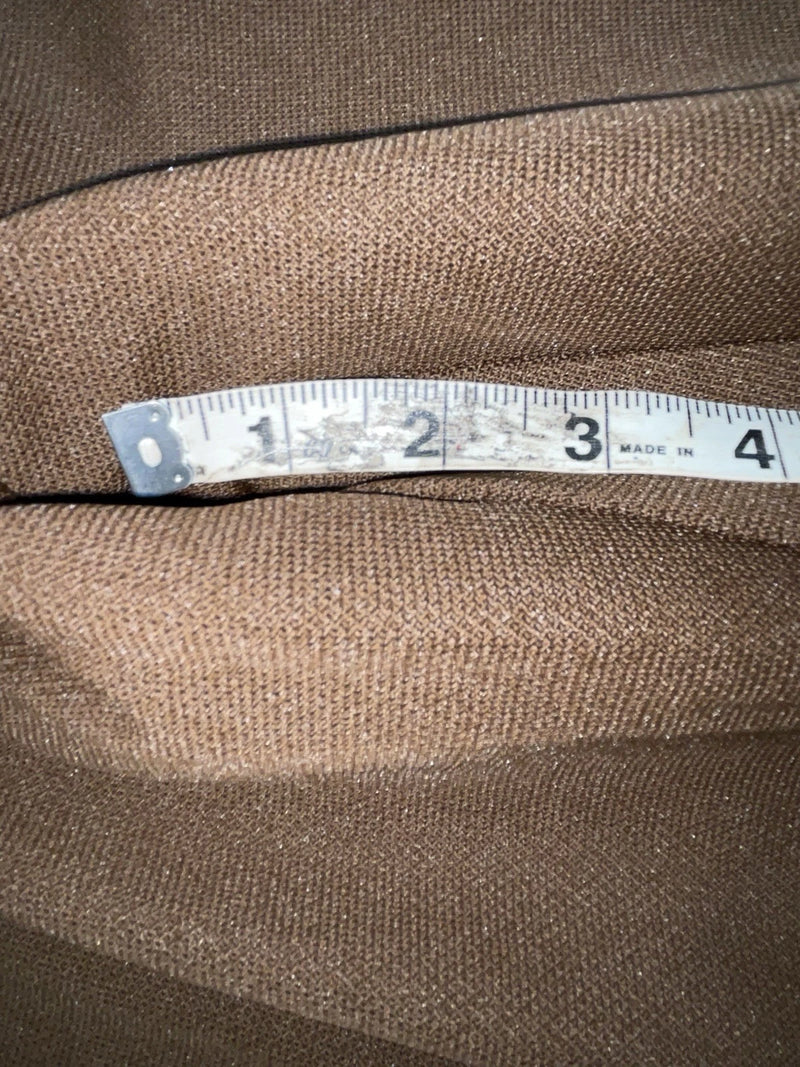 New Vintage Brown Panhandle Slim Polyester Pants #B25C360 SS-15