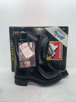 New Men’s Black Texas Brand Cowboy Boots. 8060 8.5 8 1/2 D. 3-10”