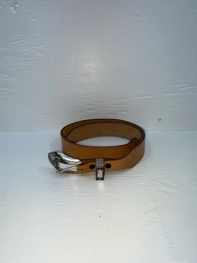 New Brown Genuine Leather 32” Belt #003 Z-122