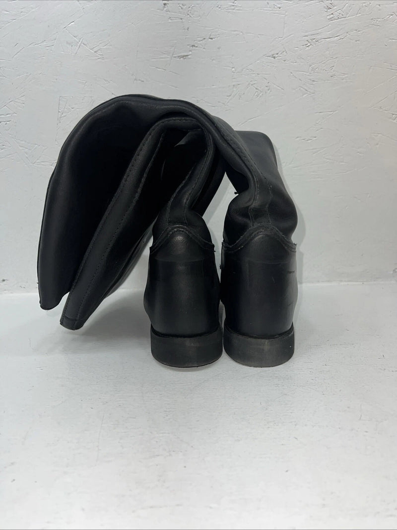 New Women’s Black Emerson English Riding Boots. 51007.5 7 1/2 W. 12-16
