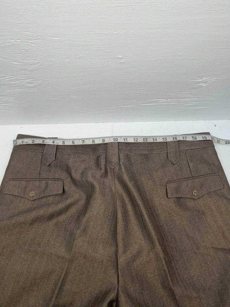 New Vintage Brown Mesquite Polyester Pants #5716 OO-20