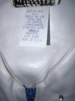 New Kids Blue White And Stars 1849 Cut Off Zip Up Vest S #77872 3B-66