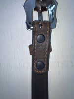 New Brown Genuine Leather Nocona 24” Belt #3212044 NN-38