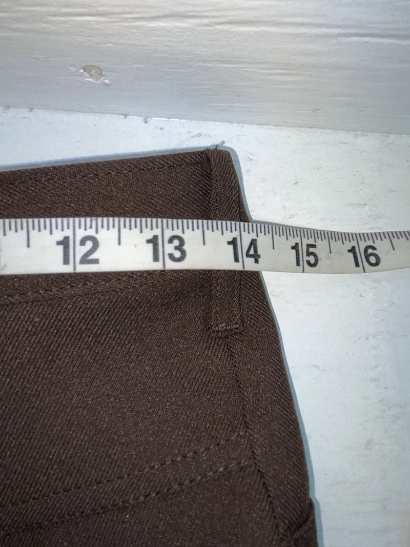 New Vintage Brown Dickson Jenkins Polyester Pants #5510 XX-70