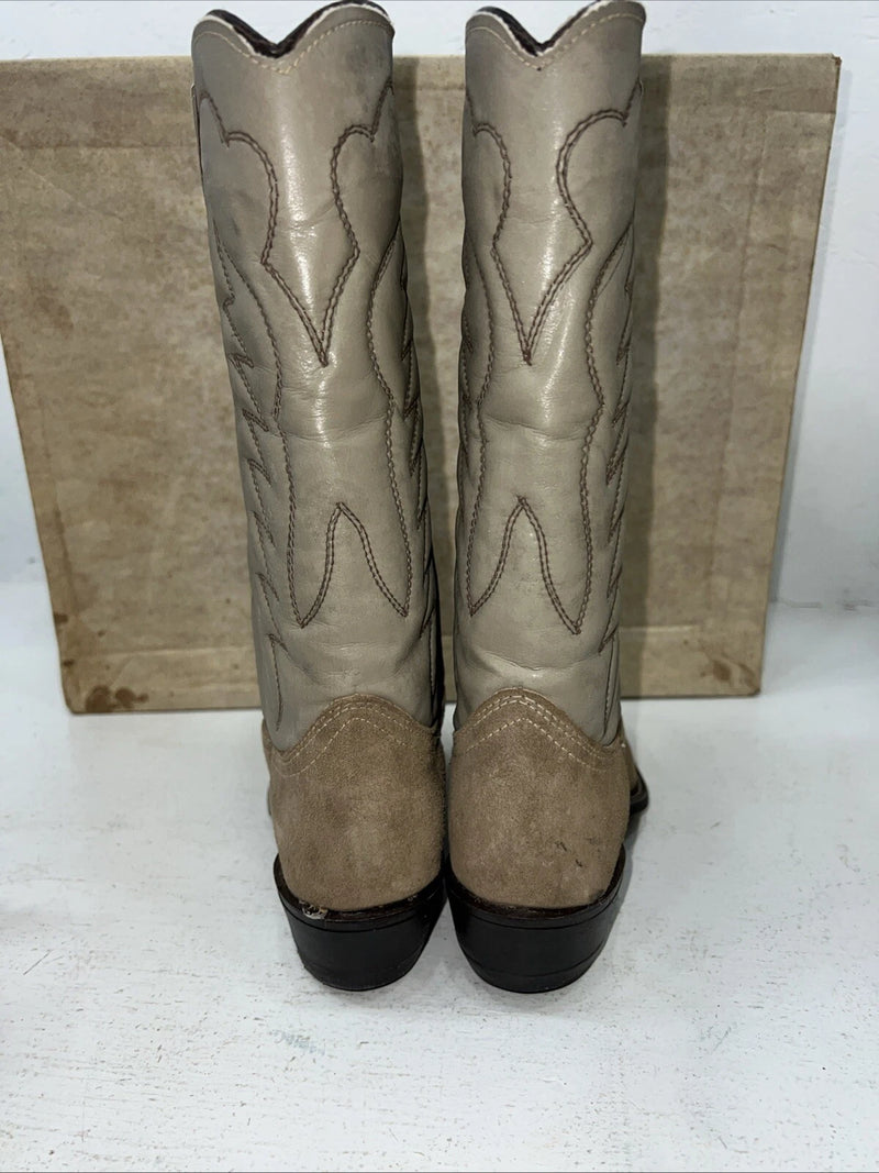 New Women’s Brown Texas Brand Cowboy Boots. 4466 6.5 6 1/2 M. 19-100