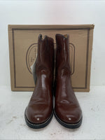 New Men’s Brown J Chisholm Cowboy Boots. M 102 10.5 10 1/2 D. 7-114