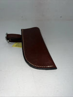 New Tough 1 Brown Leather Saddle Knife Holder #52-615 3C-23