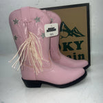 New Children’s Pink Smoky Mountain Cowboy Boots. 1058JC 10.5 10 1/2. 24-56