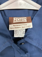 New Kids Fenton Navy Blue Long Sleeve Button Up Size 6 YY-63
