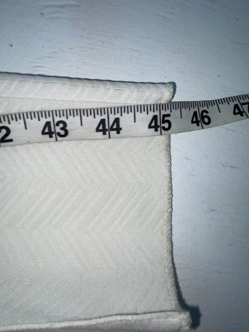 New Vintage White Panhandle Slim Polyester Pants #1534 3A-62