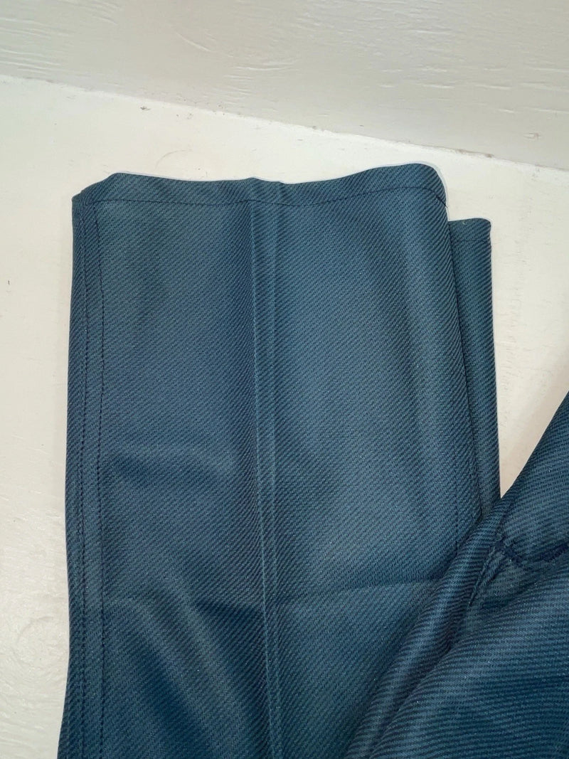 New Vintage Blue Polyester Pants #2624 3A-10