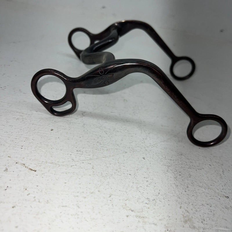 New Black Metal Tooled Welded Port Bit Long Shank LLL-6
