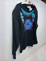 New Women’s Wrangler Black Designed Long Sleeve Short With Pads Medium TT-121