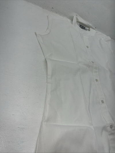 New Women’s White Sleeveless Star Riders English Riding Shirt. 16 G-59